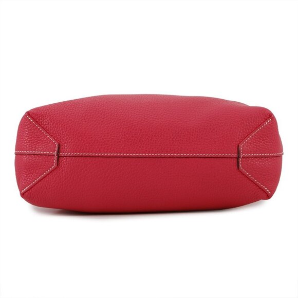 HERMES Double sense Size 28 Taurillon Clemence Rose Extreme/Blue Nuit - Picture 7 of 11